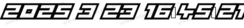 2025 3 23 16:45:21字体转换